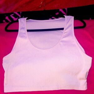 Simple pale pink tank top